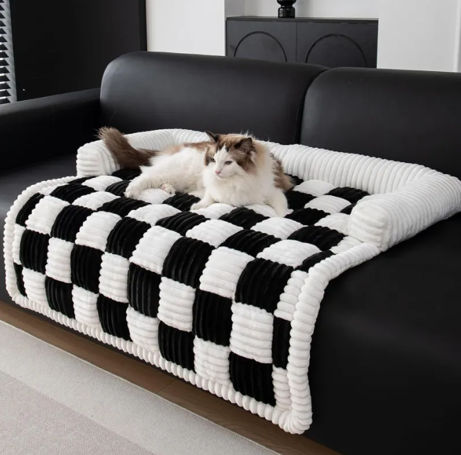Cozy Plush Dog Bed