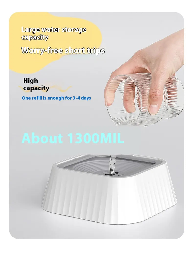 Floating Dog Water Bowl